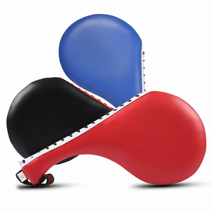 Cible de frappe double en cuir PU pour Taekwondo, équipement d'entraînement pour arts martiaux - Product Image 1