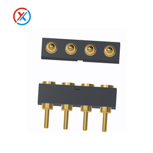 Conector magnético Pogo Pin 4 pines 2,00mm 2,54mm paso DIP chapado en oro resorte cargado Pogo conector Pogo Pin - Product Image 2