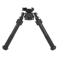 Trépied tactique professionnel rétractable V8 réglable de 6 pouces pour support extérieur