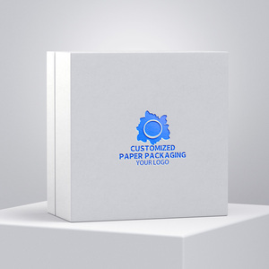 Cajas de regalo de doble tapa personalizadas y zapatos y ropa con tapa superior e inferior, embalaje en relieve de Oro Negro estampado en caliente de gama alta - Product Image 4