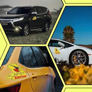 Pegatina Magnética de Advertencia de Seguridad con Diseño de Pato Adorable, Éxito de Ventas en Amazon, para Principiantes en la Conducción, Pegatinas Reflectantes para Automóviles - Product Image 2