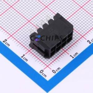43045-8A Wire-to-Board Pin Header Through hole Component (THT),P=3mm Connector 2x4P 3mm Through Hole 8P - Product Image 1