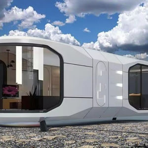 <span class=keywords><strong>Capsula</strong></span> Abitativa di Lusso da Giardino Prefabbricata e Modulare in Acciaio, Ville Prefabbricate per <span class=keywords><strong>Hotel</strong></span>, Case Mobili, Campeggio e Capsule Spaziali - Product Image 1