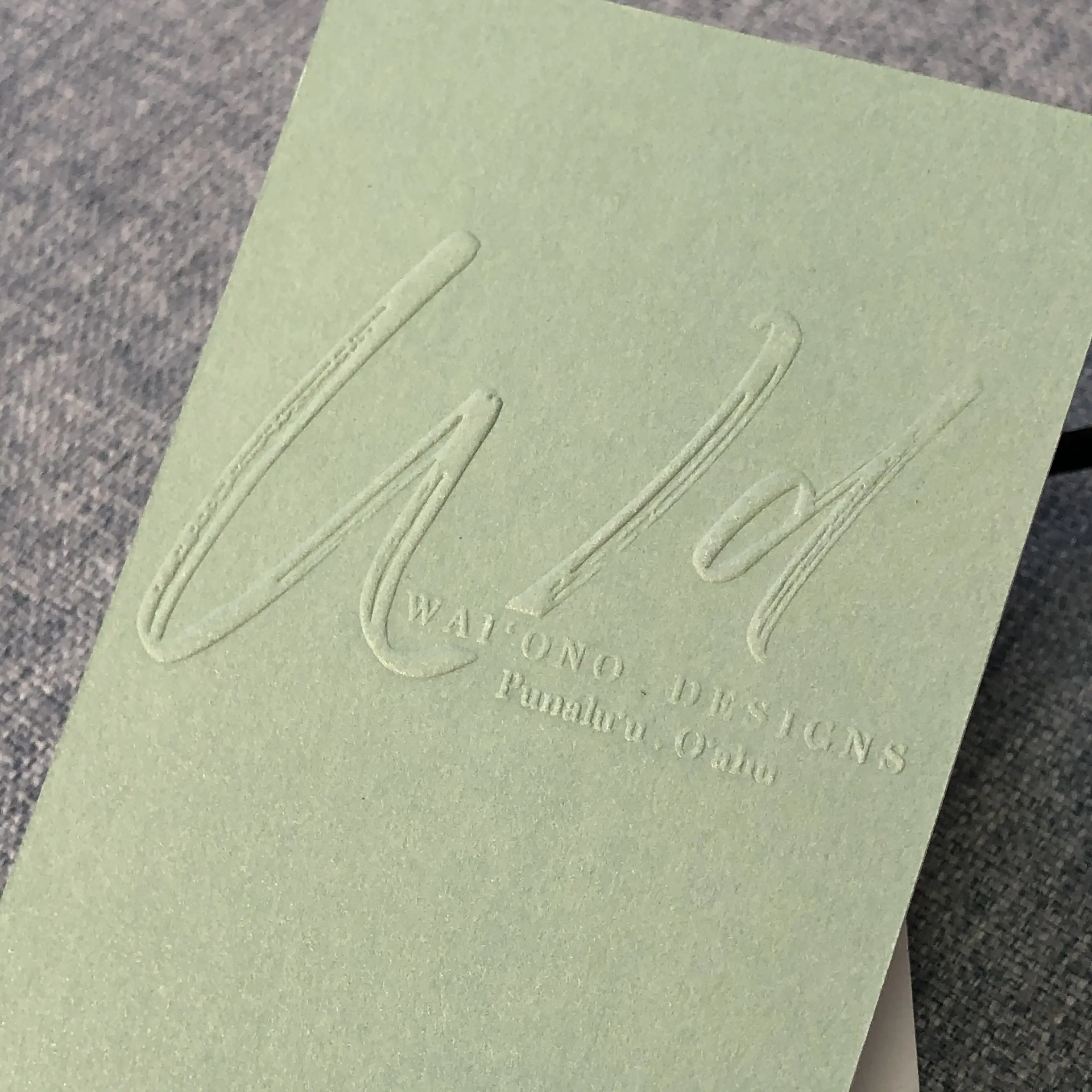 luxury texture cotton paper embossed foiling logo business cards thank you stickers and cards for small business