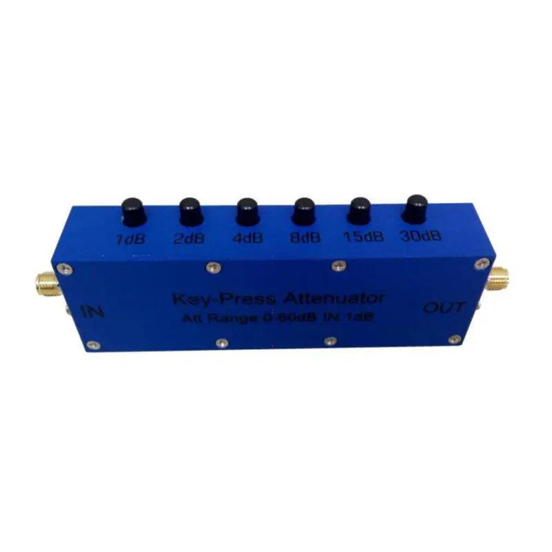 5w 3G 60 dB Push Button Step Attenuator