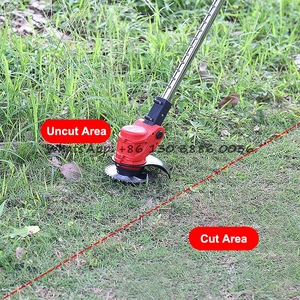 Débroussailleuse sans fil 800W pour jardin, outils de coupe pour cultures, machine de taille, coupe-herbe au lithium 12V, poignée de débroussailleuse, tondeuses à gazon électriques - Product Image 5