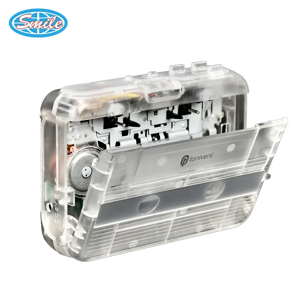Lettore Stereo portatile BT registratore USB convertitore per lettore MP3/WAV/CD AM FM Radio Recorder