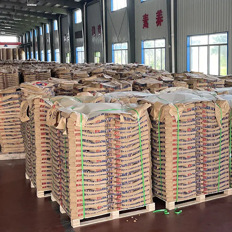Custom Printing 25kg 50kg Kraft Paper Cement Packaging Bag