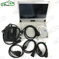 Outil de diagnostic 2025 pour Doosan : Kit de scanner de diagnostic, Interface de communication Uvim pour engins lourds, Diagnostic de chargeur + ordinateur portable CF53