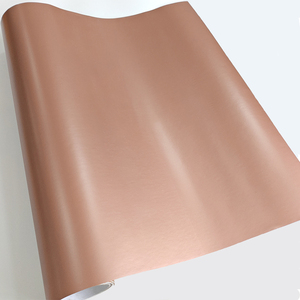 Vinilo Autoadhesivo Metálico Mate Dorado/Plateado/Rosa Dorado, Material de PVC, Larga Duración en Exteriores, Fácil de Cortar, Rollo de Vinilo de Corte - Product Image 4