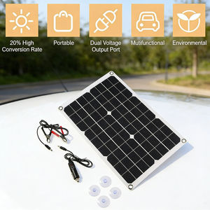 เครื่องชาร์จแผงโซลาร์เซลล์แบบโมโนคริสตัลไลน์ Alecter Solar กำลังไฟสูง 20 วัตต์ ประสิทธิภาพมากกว่า 21.5% พร้อมพอร์ต USB ขนาด 42x28 ซม. รุ่น APH-P141 สำหรับโทรศัพท์/รถยนต์ - Product Image 5