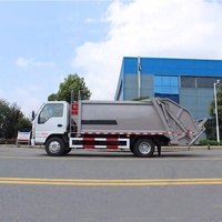 Camion à ordures compacteur ISUZU ELF 5CBM 4x2 manuel diesel à vendre