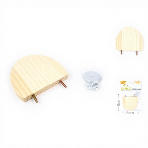 Plataforma Semicircular para Pájaros y Ratas de 8x9 cm, Modelo YM0176, para Suministros de Aves - Product Image 1