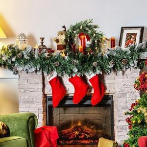 5.5m pin <span class=keywords><strong>sapin</strong></span> artificiel PVC arbre de noël guirlande ignifuge décoration extérieure vert noël bannière mariage nouvel an fête Decora - Product Image 6