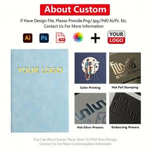 Customised Logo Sheepskin Notebook Covers Bespoke <b>A5</b> Journal Notebooks Thickened Record Books & <b>Notepads</b> Wholesale - Product Image 3