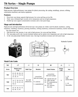 Pompe hydraulique BAILE T6CC/T6CM-B25-1R02-C1/T6EDM-062-B38-1L00-C1/T6EDM-B45-B201B00C1/T6EM/T6EC/T6DC/T6EDM