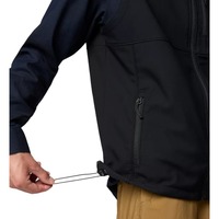 Gilet de travail softshell avec logo personnalisé, gilet coupe-vent doublé polaire pour uniforme du personnel de montagne