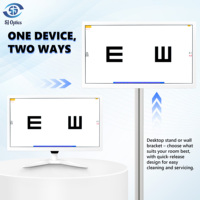 SJ Optics H-185F Écran LCD numérique 18,5 pouces pour acuité visuelle et vision oculaire avec garantie d'un an pour les cliniques ophtalmologiques