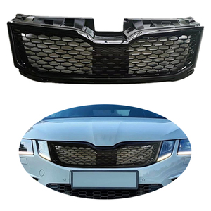 Mise à niveau du kit carrosserie Facelift Grille de pare-chocs avant ABS pour VW <span class=keywords><strong>Skoda</strong></span> Octavia Mise à niveau vers RS/VRS Style 2017 2018 2019 - Product Image 1