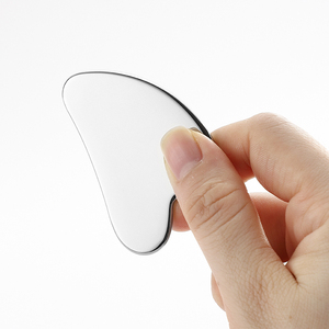 กัวซาบอร์ดสแตนเลสรูปหัวใจมีดนวดหน้าเครื่องมือเสริมความงามสำหรับตา - Product Image 5