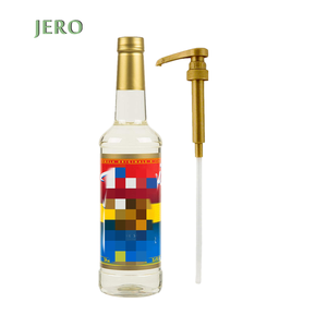 Pompe en plastique blanc de qualité alimentaire, 5ml-30 ml, <span class=keywords><strong>DaVinci</strong></span>, distributeur de pompe à sirop Monin 1 litre, vente en gros - Product Image 2