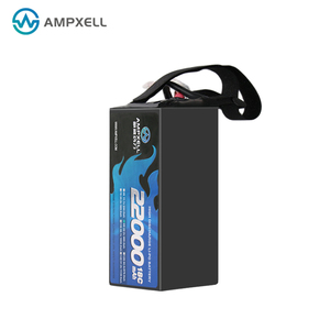 מפעל סיטונאי AMPXELL חכם סוללות פריקה גבוהה <span class=keywords><strong>LiPo</strong></span> סוללה 18C 6S 22.2 22000mAh סוללה עבור חקלאי Drone - Product Image 4