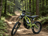 Nouvelle Moto Électrique Tout-Terrain Surron Light Bee X 72V à Moteur Central Haute Vitesse 2026 – Motocross Électrique de Montagne
