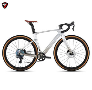 Vélo de Route TWITTER <span class=keywords><strong>GRAVEL</strong></span>-V3 en Fibre de Carbone, Freins à Disque Hydrauliques, Changement de Vitesses Électronique Sans Fil, Câblage Intégré, 13 Vitesses, Roues 700C - Product Image 5