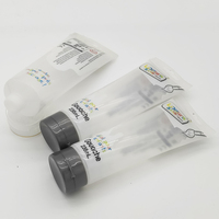OEM Tube vide de 30g 50g 60g 75g 100g 120g 150g laminé Emballage de dentifrice Tube dentifrice Emballage de dentifrice avec couvercle supérieur rabattable