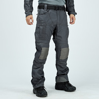 Pantalon tactique résistant à l'usure pour l'entraînement Airsoft en plein air Pantalon tactique imperméable pour la randonnée et le trekking avec genouillères