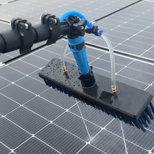 Qiyun 15FT /4.6m Telescopic Aluminum Water Fed Pole Set Metal <strong>Window</strong> Cleaning Equipment and Solar Panels Cleaning <strong>Kit</strong> - Product Image 2