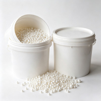 Billes de broyage en céramique ZrO2 multi-spécifications, emballage OEM pour broyeurs à billes et broyeurs à sable, broyage ultra-fin