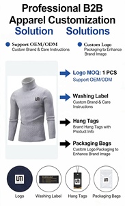 <span class=keywords><strong>Pull</strong></span> <span class=keywords><strong>Col</strong></span> <span class=keywords><strong>Roulé</strong></span> <span class=keywords><strong>Homme</strong></span> Sur Mesure, Vente en Gros, Tricoté, Chaud, Coupe Ajustée, Couleur Unie, Nouvelle Collection Hiver - Product Image 2