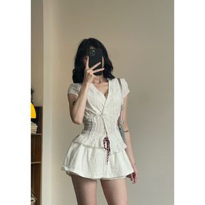 Jupe de mode pour femme de haute qualité, taille haute, évasée, avec short de sécurité intégré, respirante, séchage rapide, plusieurs tailles, fermeture, été - Product Image 4
