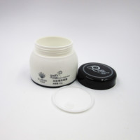 Pots cosmétiques élégants en PP de style coréen, 10g-100g, à double paroi, en plastique de luxe, fabriqués en Chine à prix abordable