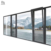 Ventanas Abatibles de Diseño Moderno con Función de Giro e Inclinación, de Aleación de Aluminio con Rotura de Puente Térmico, Certificadas por Energy Star, Resistentes a la Corrosión