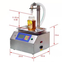 Machine de remplissage automatique industrielle pour liquides épais, pour miel, sauce au sésame, pâte de poire, machine d'emballage quantitatif