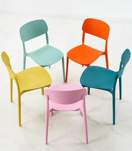 Chaises de salle à manger empilables modernes, chaises en polypropylène bon marché, chaises en plastique pour cuisine, café, <span class=keywords><strong>bistrot</strong></span>, pour un usage domestique - Product Image 3