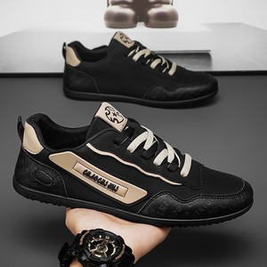 Chaussures de course légères unisexes, dessus en PU, doublure en coton, semelle en caoutchouc, baskets de jogging athlétiques pour hommes, femmes et jeunes - Product Image 3