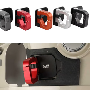 Gancio per Moto, Supporto per Borsa Portaoggetti, Gancio per Casco, Supporto per Borsa da Trasporto, Gancio a Molla per <span class=keywords><strong>Vespa</strong></span> GTS 300 2023 2024, Parte CNC - Product Image 1