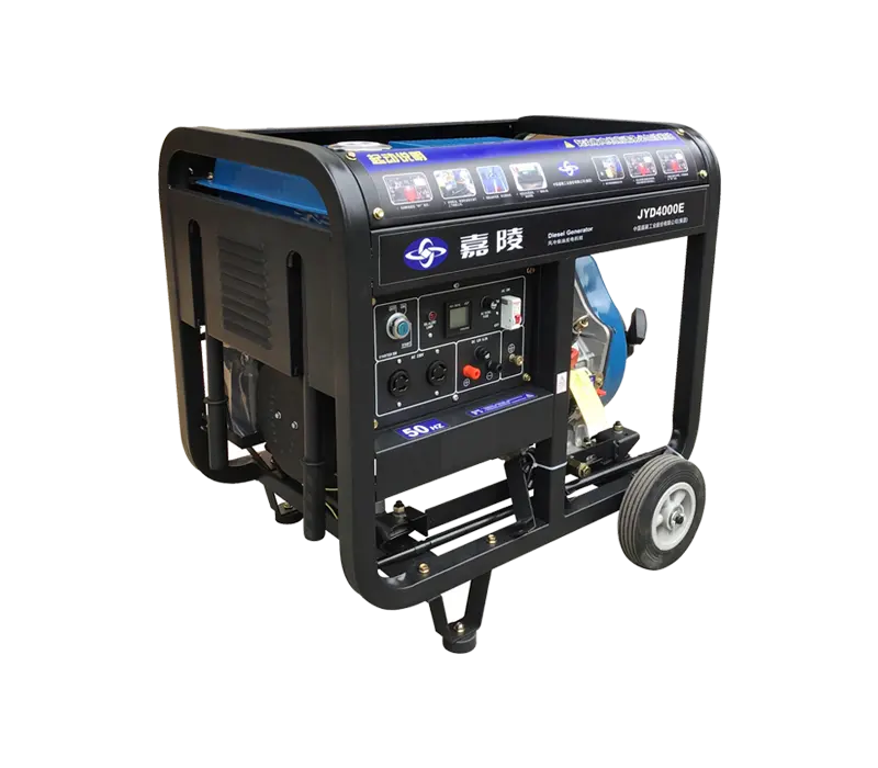 Mini générateur diesel mobile générateur de soudage machine à souder diesel 3kva 3.5kva générateur diesel avec roues