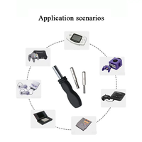 Tournevis hexagonal de 3,8 mm et 4,5 mm pour la réparation de jeux NES SNES N64 NGC GB, outil de réparation Gamebit, embout de perçage pour Nintendo