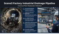 Robot de Inspección de Tuberías Subacuáticas con Control Remoto a Prueba de Agua para Detección de Tuberías Municipales de Metal y Plástico