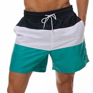 Custom Men's One Piece Swim Trunks Quick-Dry Reversible Breathable Lightweight Loose Fit Drawstring Waist - Product Image 3