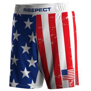 Pantalones Cortos de Entrenamiento Elite High-Tech Nation con Detalles Inspirados en la Bandera, Material Elástico Ligero y Funcionalidad de Secado Rápido - Product Image 1