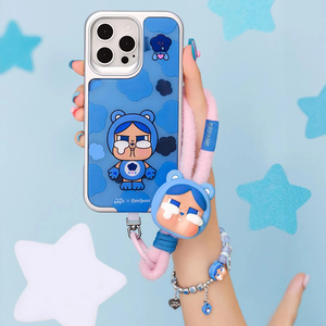 Auténtico POP MART CRYBABY X Care Bearss Mini Light Blind Box Set Completo 9 Piezas Lindo Colgante Llavero Regalo Coleccionable - Product Image 4