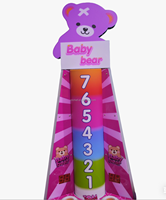 M SKY Bear Whack Mole, jeu d'arcade d'intérieur, équipement de divertissement familial, système de récompense, jeu de frappe en bois