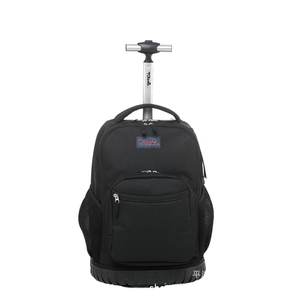 School Student <b>Trolley</b> Backpack Oxford 3-Wheel Stair Climbing 18-Inch Spinner Roller <b>Suitcase</b> Waterproof Unisex Travel Luggage - Product Image 5