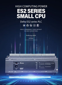 Delta DVP32ES200R High-Performance PLC 16DI/16DO Relay Output Expandable Up to 256 I/O for Industrial <b>Machinery</b> - Product Image 3