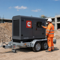 Générateur diesel insonorisé 130 kW 170 kW 200 kVA avec moteur Cummins Weichai Baudouin Kofo Aoling, certifié OEM EPA CE EAC, pour alimentation de secours hôtelière